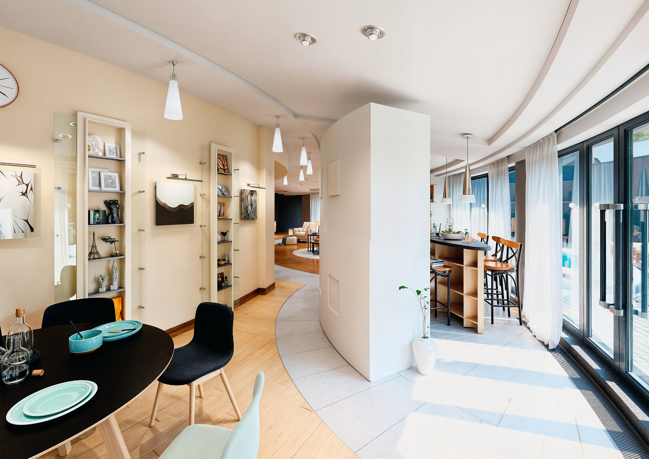 Projet architectural pour une personne privée - 'Maison Ronde_12 