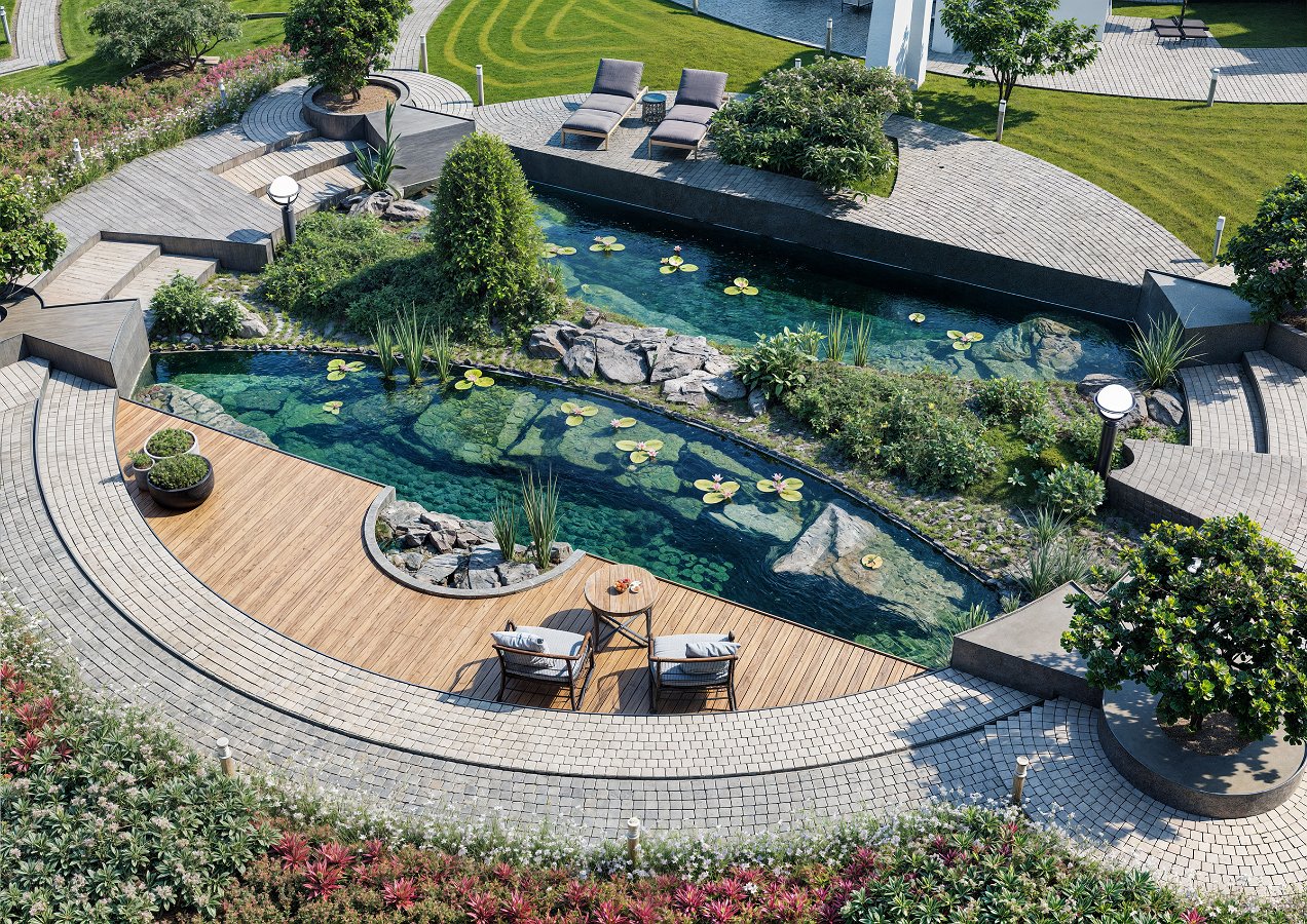 Projet architectural pour une personne privée - 'Maison Ronde_17 