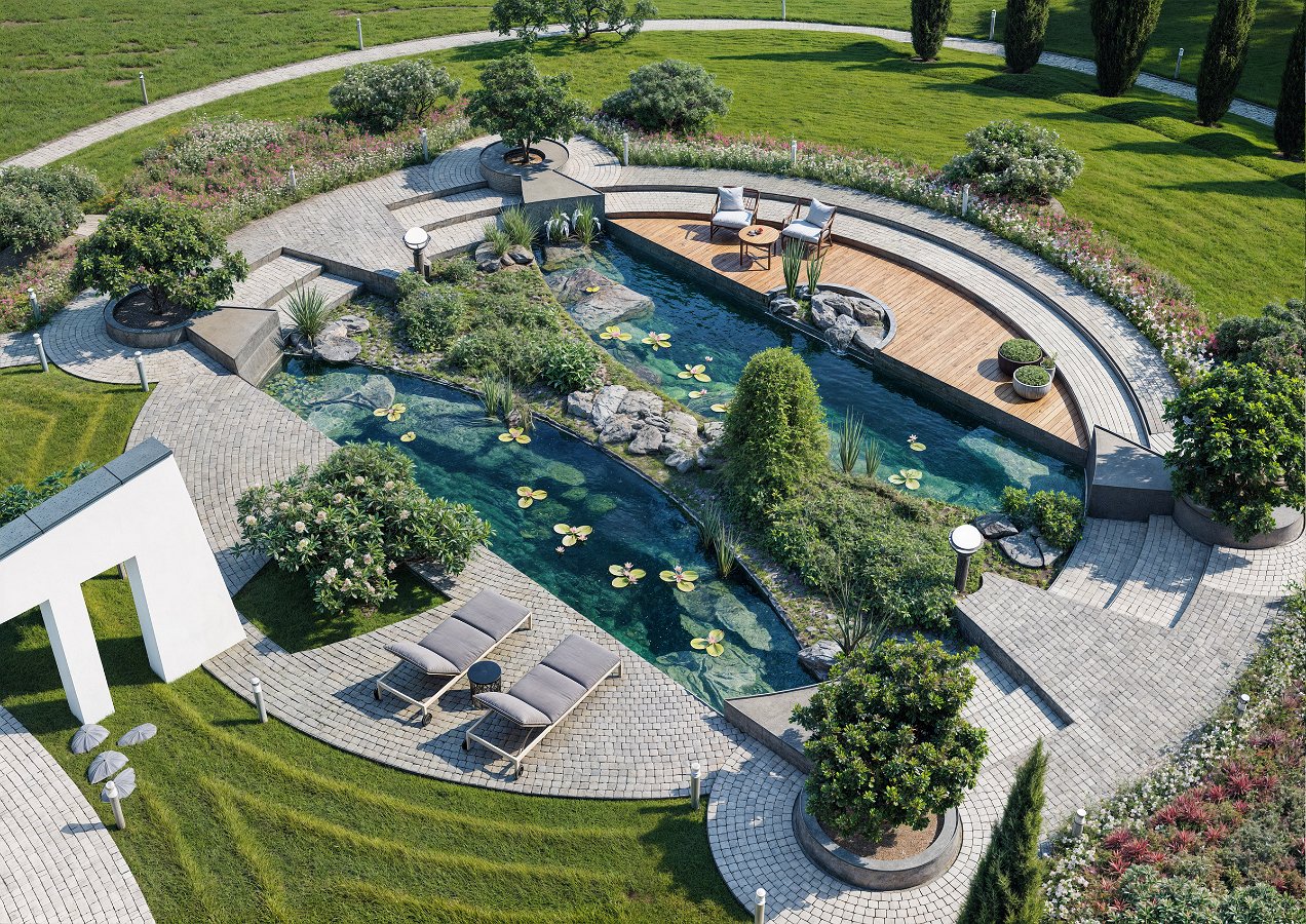 Projet architectural pour une personne privée - 'Maison Ronde_18 