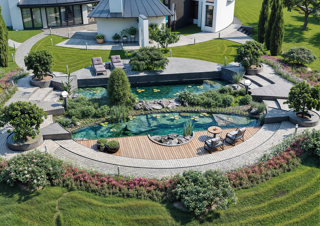 Projet architectural pour une personne privée - 'Maison Ronde_19 