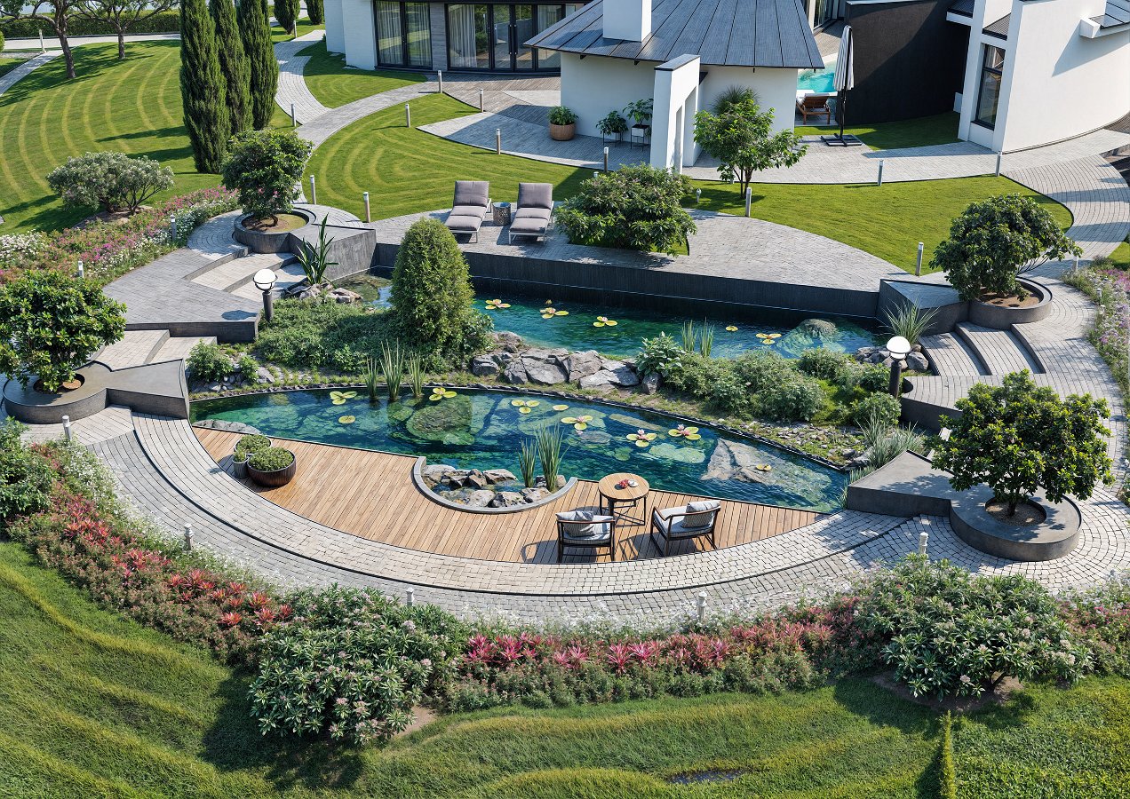 Projet architectural pour une personne privée - 'Maison Ronde_20 