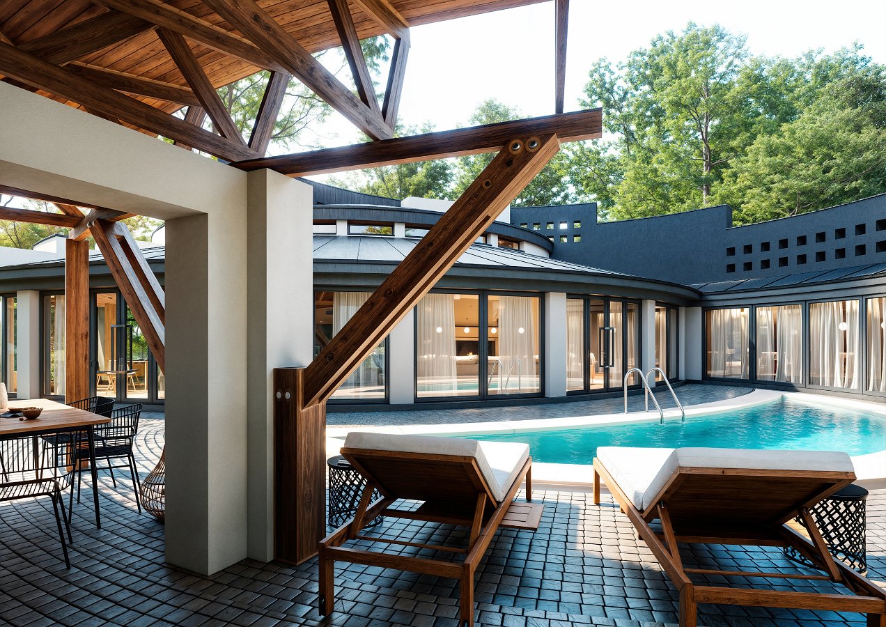 Projet architectural pour une personne privée - 'Maison Ronde_8 