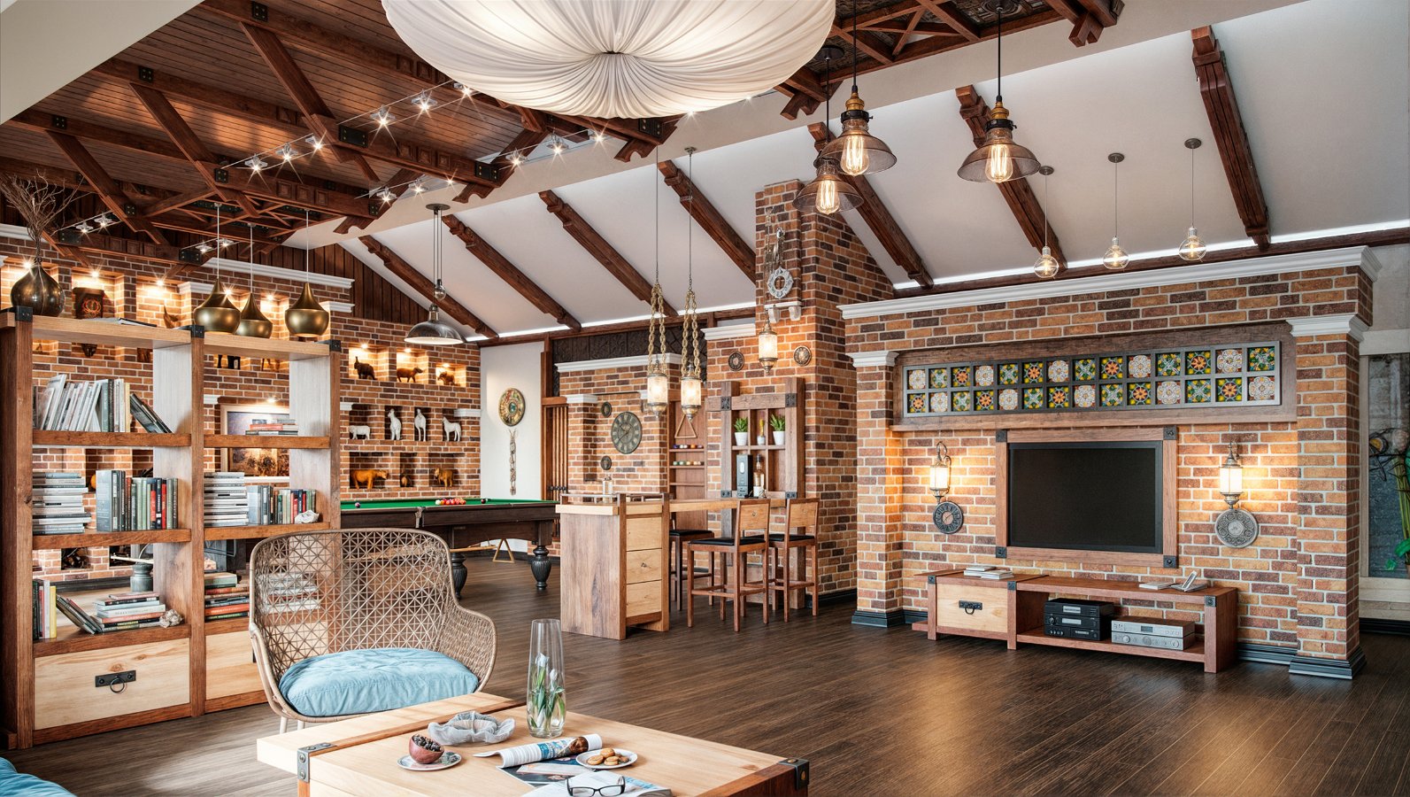 Projet de design d'intérieur d'un ranch à la campagne_5 