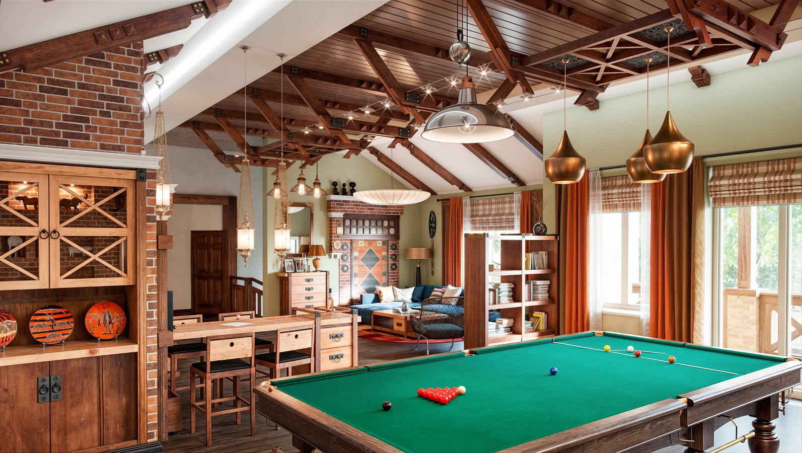 Projet de design d'intérieur d'un ranch à la campagne_7 