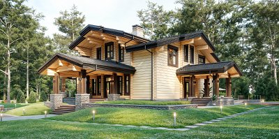 Projet de maison en bois lamellé-collé_3